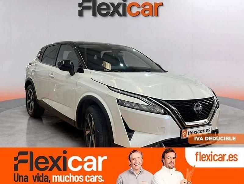 Blanco Usado 2023 Nissan Qashqai Tekna SUV | 20.390 € (Buen precio) - Imagen 1/4