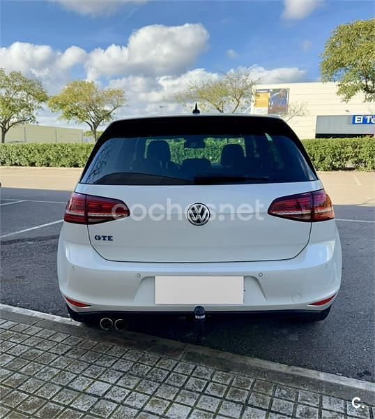 Usado VW Golf VII GTE 204 CV (150 kW) 2015 Blanco Berlina