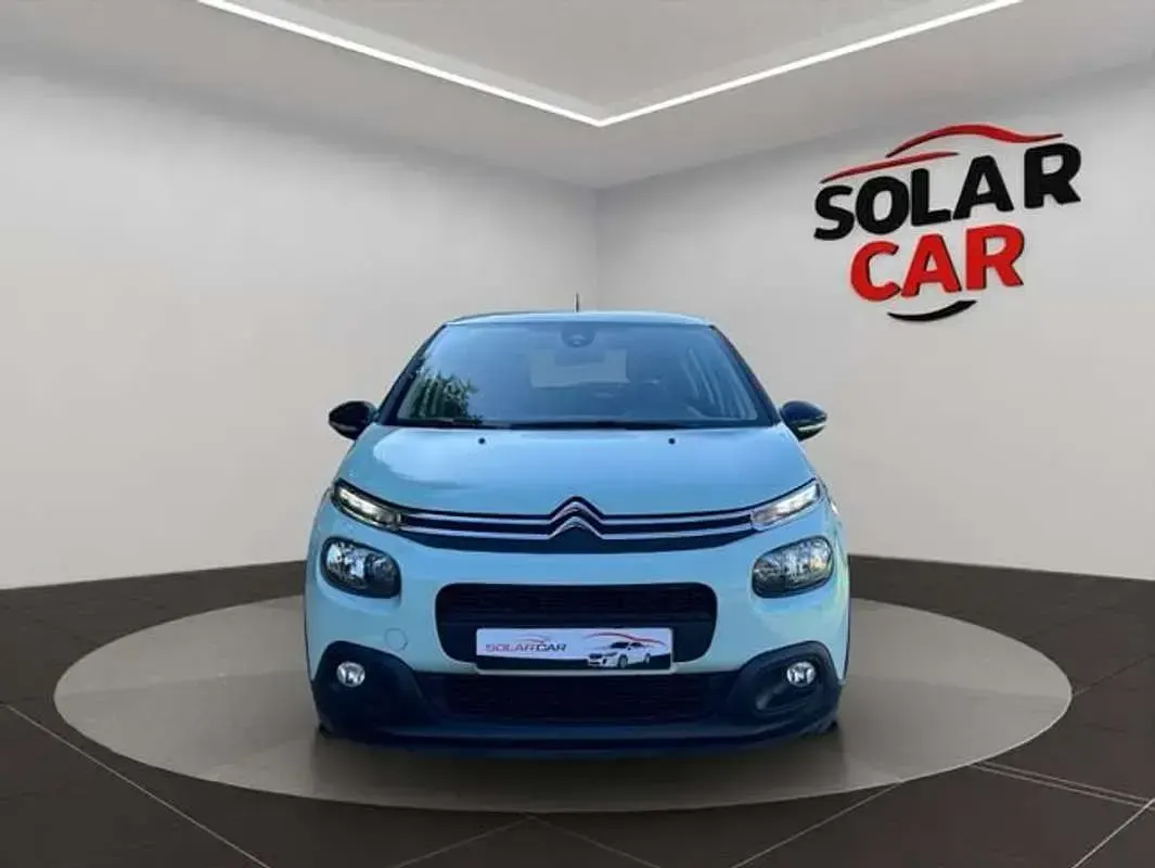 Usado Citroën C3 Feel 82 CV (60 kW) 2018 Plateado Utilitario