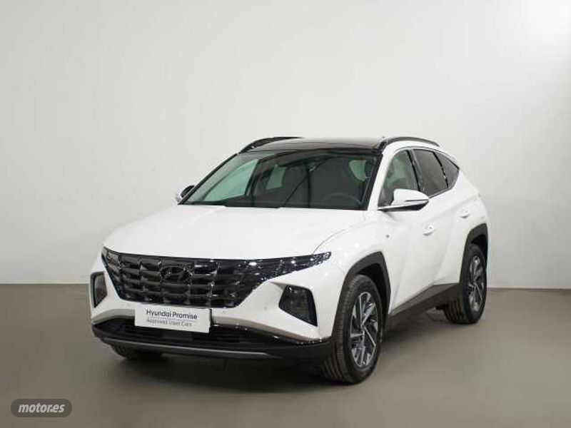 Atlas white Usado 2024 Hyundai Tucson N Line SUV | 32.990 € (Caro) - Imagen 1/4