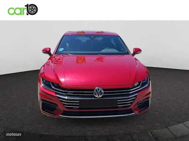Usado VW Arteon R-line 150 CV (110 kW) 2019 Rojo Utilitario