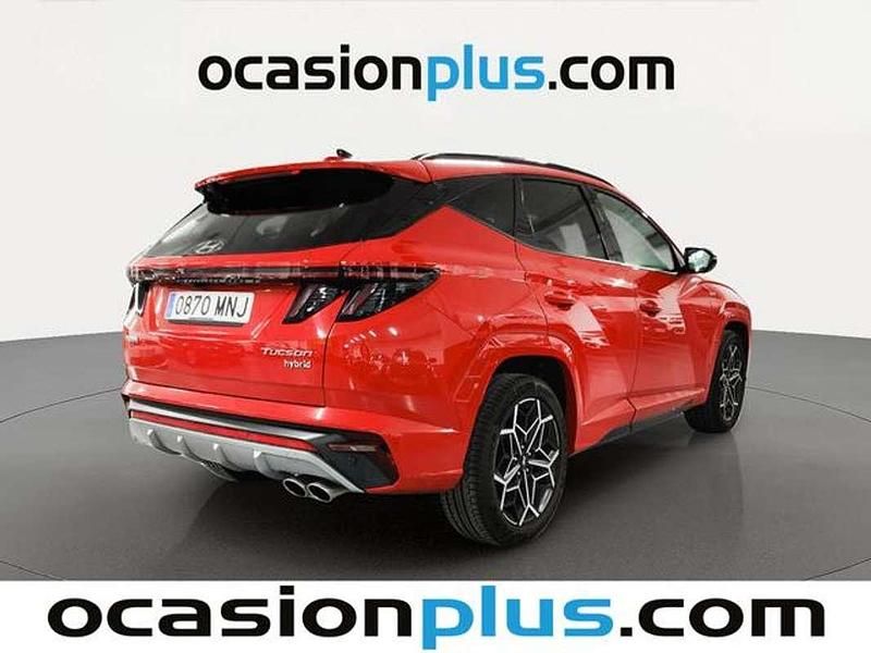 Usado Hyundai Tucson N Line 150 CV (110 kW) 2024 Rojo SUV