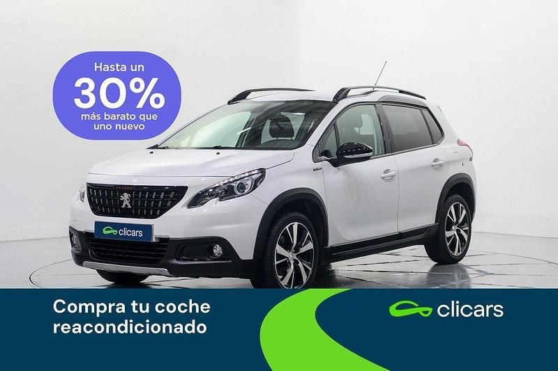 Blanco Usado 2018 Peugeot 2008 GT-line SUV | 13.290 € (Precio justo) - Imagen 1/4