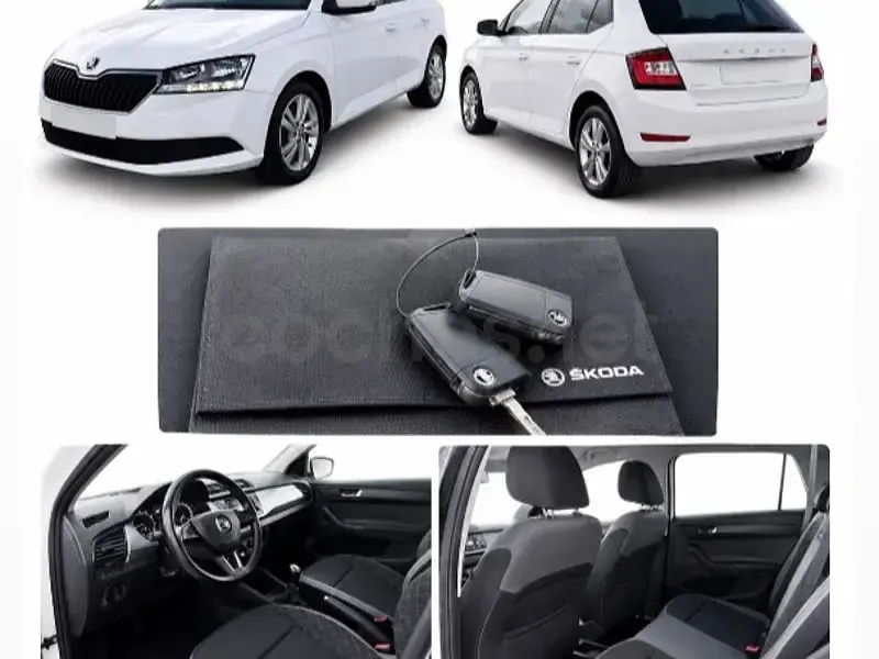 Usado Skoda Fabia Ambition 110 CV (80 kW) 2020 Blanco Utilitario
