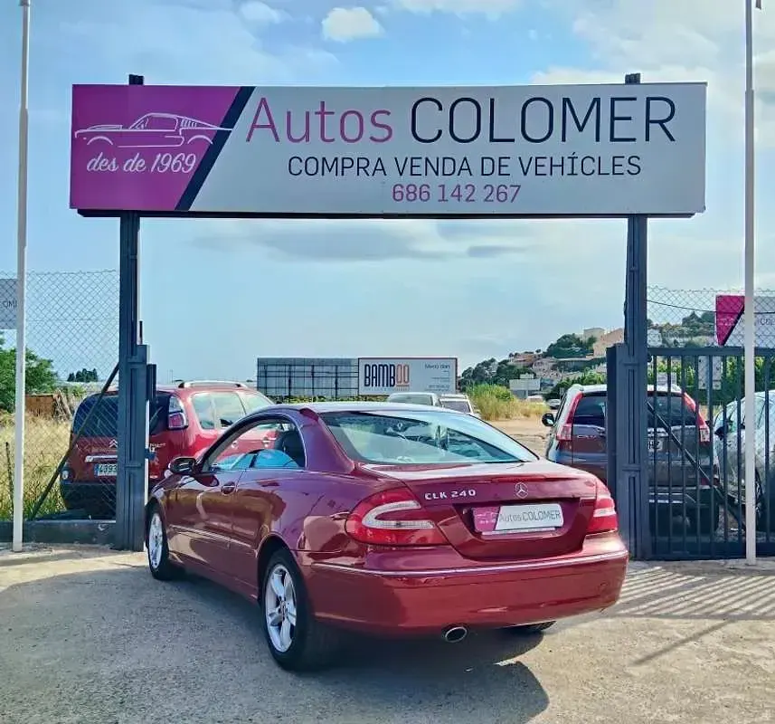 Usado Mercedes CLK200 170 CV (125 kW) 2003 Burdeos Coupe
