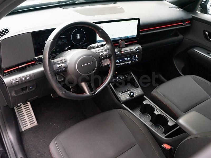 Usado Hyundai Kona N Line 141 CV (103 kW) 2023 Negro SUV