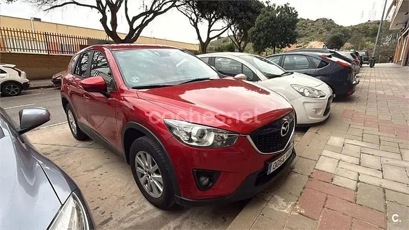 Usado Mazda CX-5 Style 150 CV (110 kW) 2014 Granate SUV
