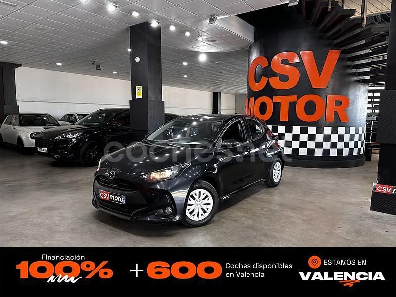 Negro Usado 2023 Mazda 2 Prime-Line Berlina | 15.850 € (Precio justo) - Imagen 1/4