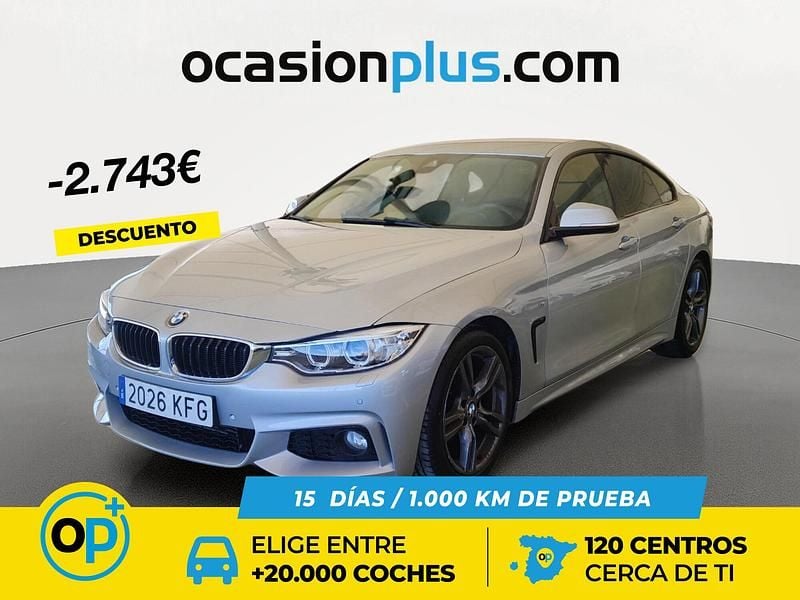 Usado BMW 420 190 CV (139 kW) 2017 Gris plata Coupe