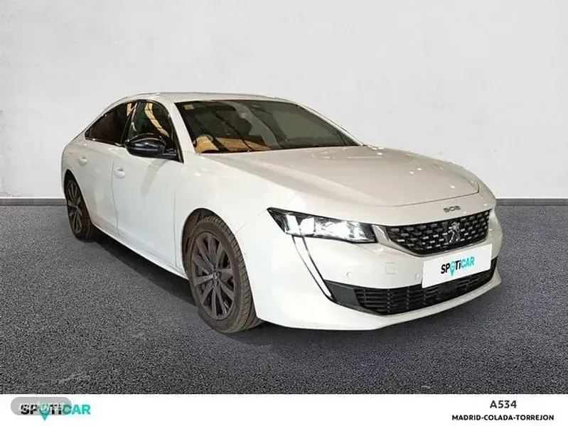 Usado Peugeot 508 GT-line 130 CV (95 kW) 2019 Blanco Berlina