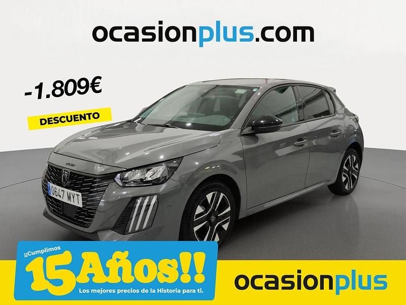 Gris Usado 2025 Peugeot 208 Allure Utilitario | 19.900 € (Precio justo) - Imagen 1/4