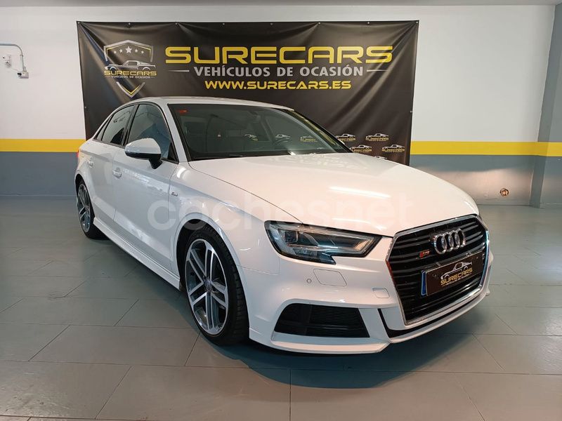 Blanco Usado 2016 Audi A3 Sportback S-Line Berlina | 16.990 € (Precio justo) - Imagen 1/4