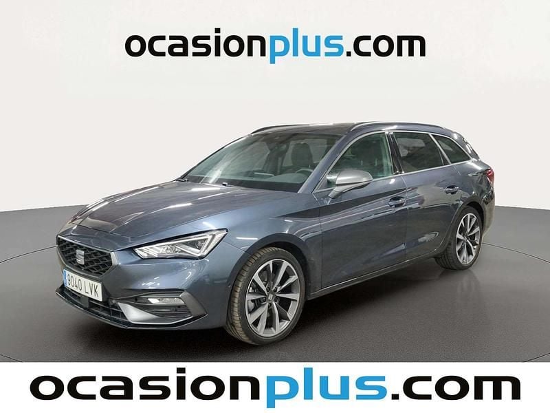 Gris Usado 2021 Seat Leon FR Monovolumen | 19.910 € (Buen precio) - Imagen 1/4