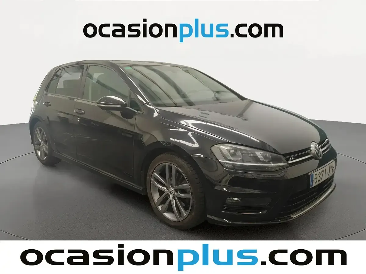 Usado VW Golf VII Sportline 110 CV (80 kW) 2017 Negro Berlina
