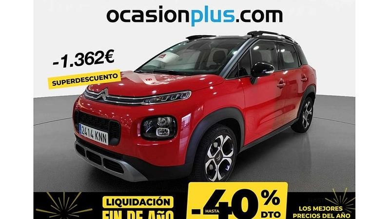 Rojo Usado 2018 Citroën C3 Aircross PureTech SUV | 13.628 € (Caro) - Imagen 1/4