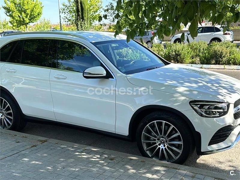 Blanco Usado 2021 Mercedes GLC200 SUV | 38.900 € (Precio justo) - Imagen 1/4