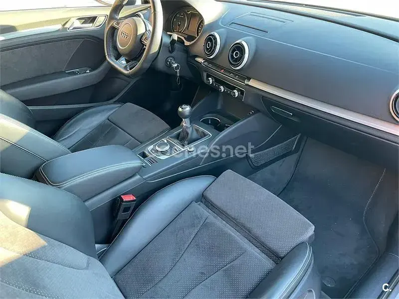 Usado Audi A3 S-Line 150 CV (110 kW) 2016 Negro Berlina