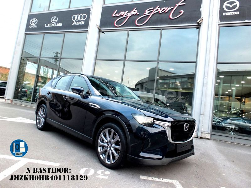 Usado Mazda CX-60 Exclusive-Line 328 CV (241 kW) 2023 Azul SUV