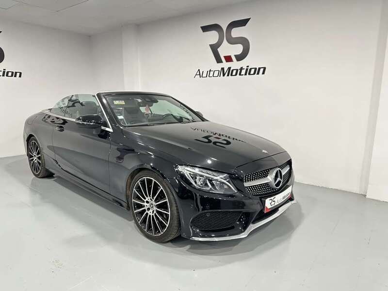 Usado Mercedes C220 170 CV (125 kW) 2016 Negro Descapotable