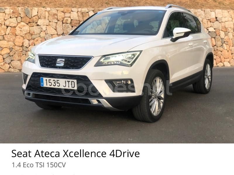 Begagnad Seat Ateca 4Drive 150 HK (110 kW) 2016 Vit SUV