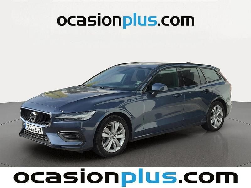Azul Usado 2019 Volvo V60 Momentum Familiar | 22.637 € (Precio justo) - Imagen 1/4
