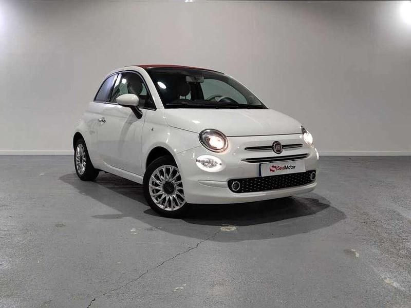 Blanco Usado 2019 Fiat 500C Lounge Descapotable | 10.900 € (Precio justo) - Imagen 1/4