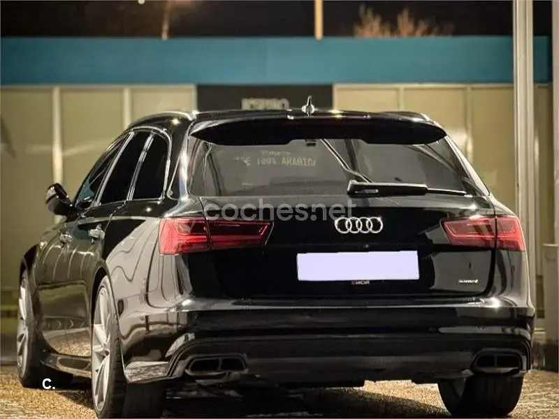 Usado Audi A6 Competition 326 CV (239 kW) 2015 Negro Familiar