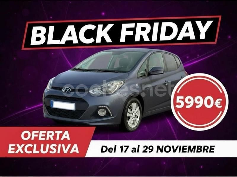 Gris / plata Usado 2014 Hyundai i10 Utilitario | 6900 € (Precio justo) - Imagen 1/4