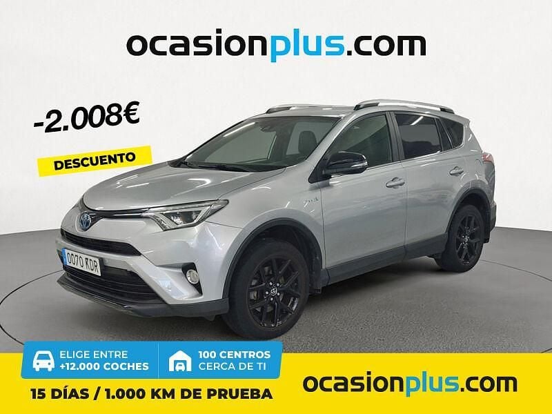 Gris plata Usado 2017 Toyota RAV4 Hybrid SUV | 21.190 € (Super precio) - Imagen 1/4