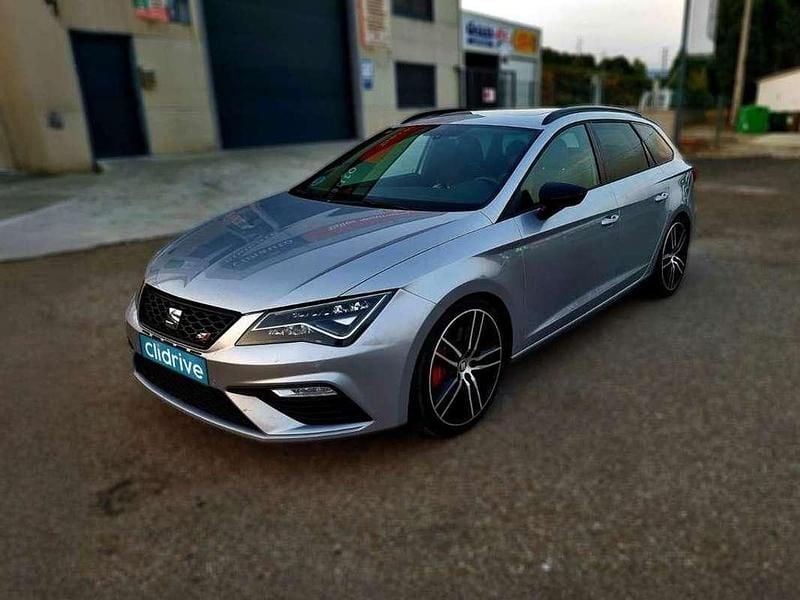 Usado Seat Leon ST CUPRA 280 HP (205 kW) 2018 Cinzento Carrinha