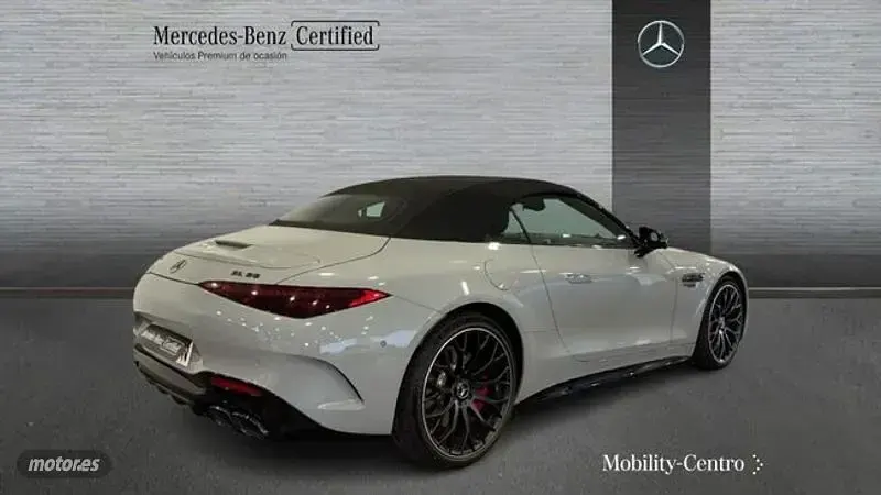 Usado Mercedes SL55 AMG AMG 476 CV (350 kW) 2023 Gris Descapotable