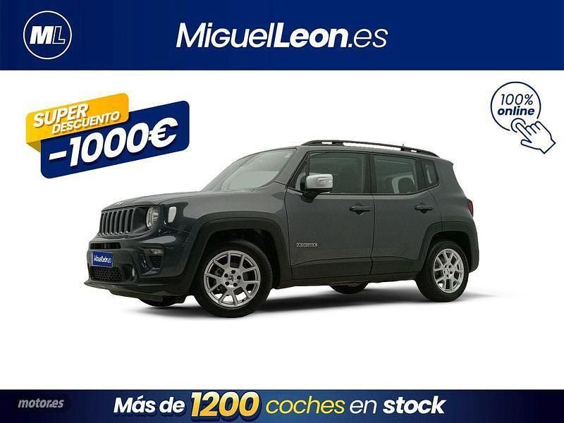Gris Usado 2022 Jeep Renegade Limited SUV | 17.985 € (Precio justo) - Imagen 1/3