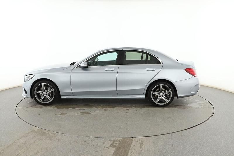 Käytetty Mercedes C220 AMG line 170 HP (125 kW) 2014 Harmaa Sedan