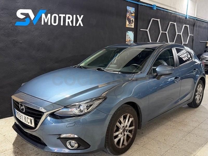 Usado Mazda 3 Luxury 150 CV (110 kW) 2015 Azul Berlina