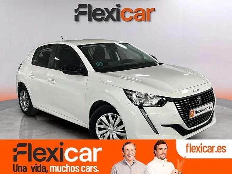 Usado Peugeot 208 Active 99 CV (72 kW) 2022 Blanco Utilitario