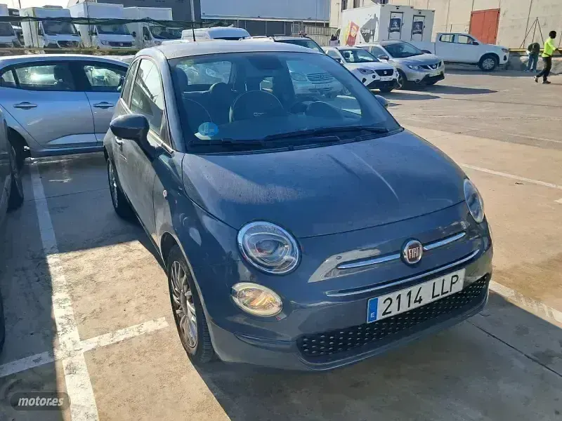 Usado Fiat 500 Lounge 70 CV (51 kW) 2020 Gris Utilitario