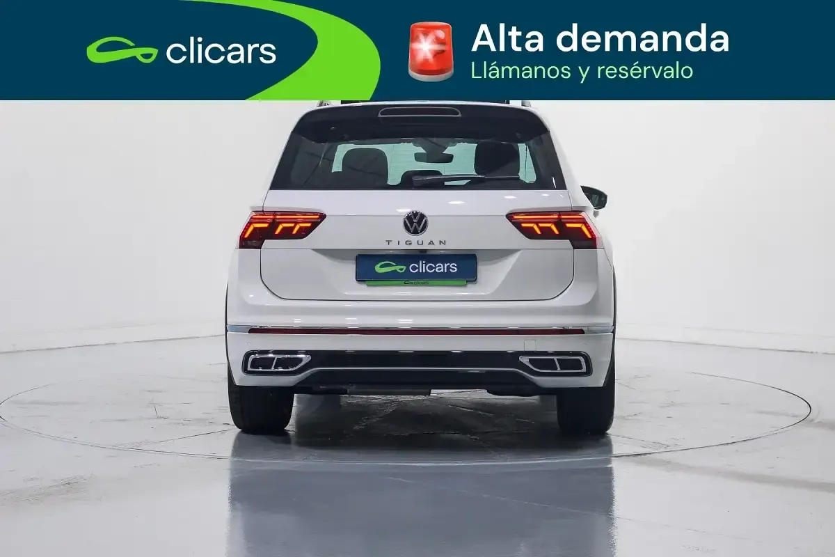 Usado VW Tiguan R-line 150 CV (110 kW) 2022 Blanco SUV