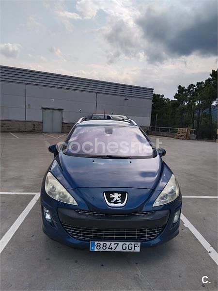 Azul Usado 2008 Peugeot 308 Premium Familiar | 2700 € (Precio justo) - Imagen 1/4