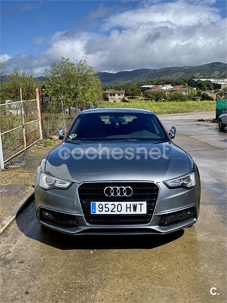 Usado Audi A5 Sportback S-Line 170 CV (125 kW) 2014 Gris / plata Utilitario