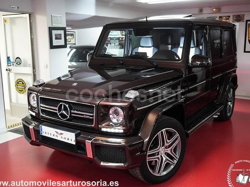 Marrón Usado 2017 Mercedes G63 AMG SUV | 115.000 € (Precio justo) - Imagen 1/4