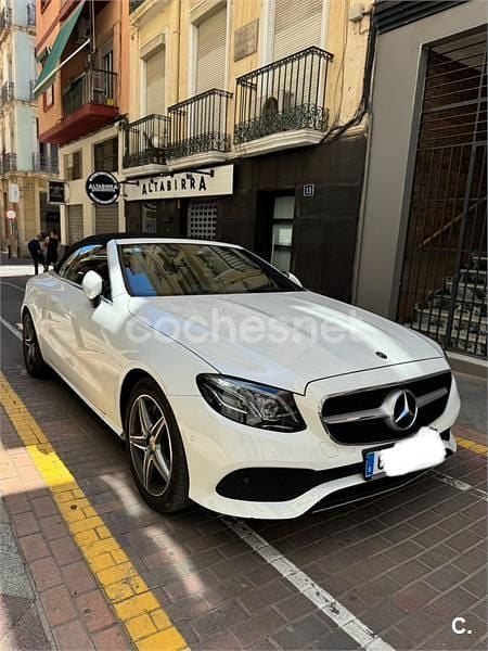 Usado Mercedes E400 333 CV (244 kW) 2019 Blanco Descapotable
