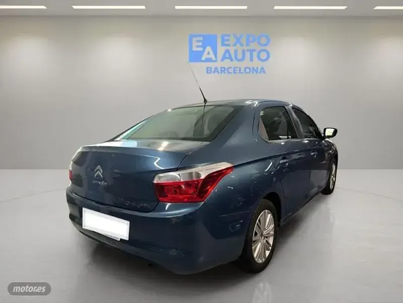 Usado Citroën C-Elysee I Exclusive 90 CV (66 kW) 2014 Azul Berlina