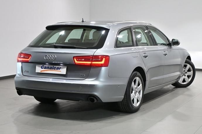 Usado Audi A6 204 CV (150 kW) 2014 Gris Familiar