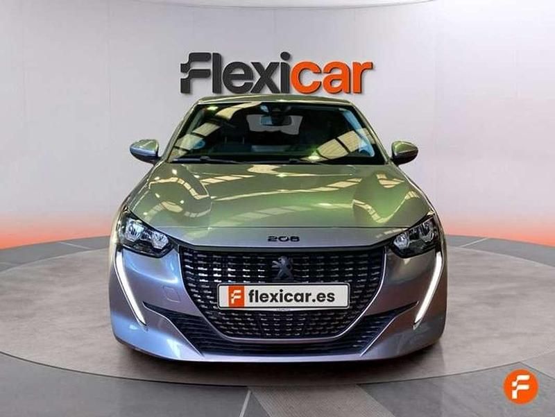 Usado Peugeot 208 Active 102 CV (75 kW) 2021 Gris Utilitario