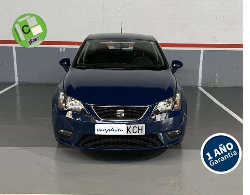 Azul Usado 2017 Seat Ibiza Reference Utilitario | 9450 € (Precio justo) - Imagen 1/4