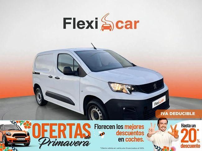 Usado Peugeot Partner 102 CV (75 kW) 2021 Blanco Monovolumen