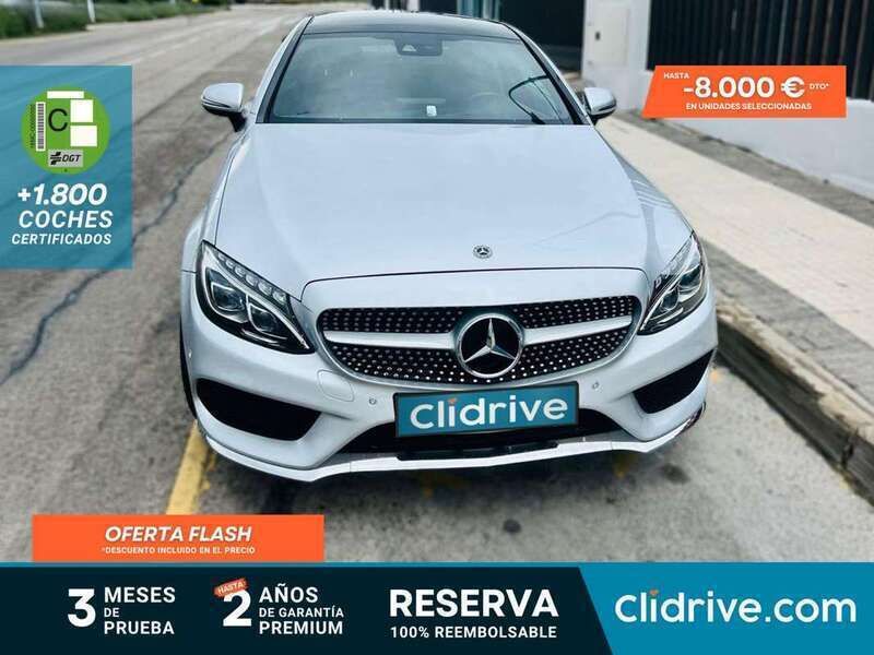 Gris Usado 2018 Mercedes C220 Coupe | 22.490 € (Super precio) - Imagen 1/3