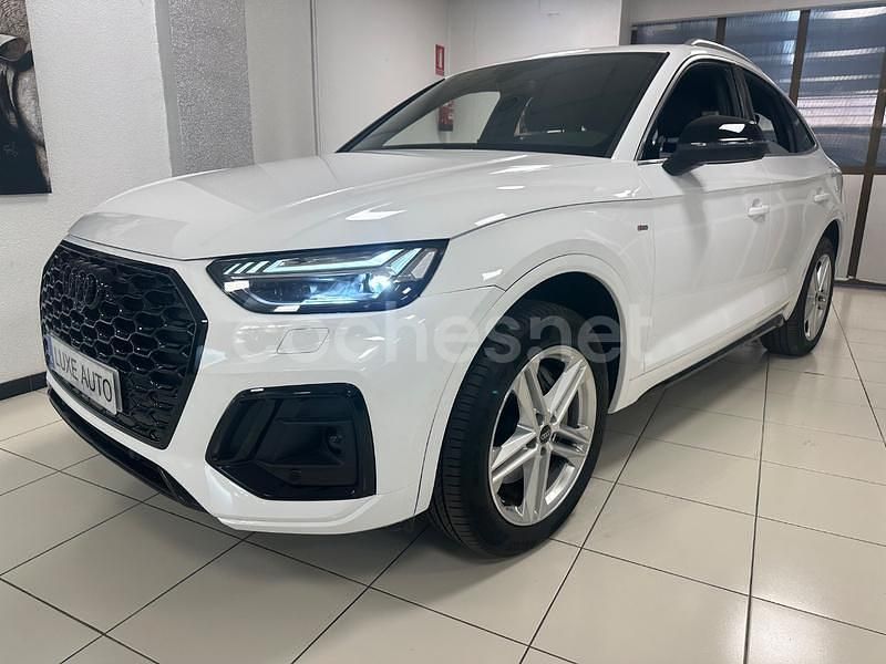 Blanco Usado 2022 Audi Q5 Sportback Ambiente SUV | 49.900 € (Un poco caro) - Imagen 1/4