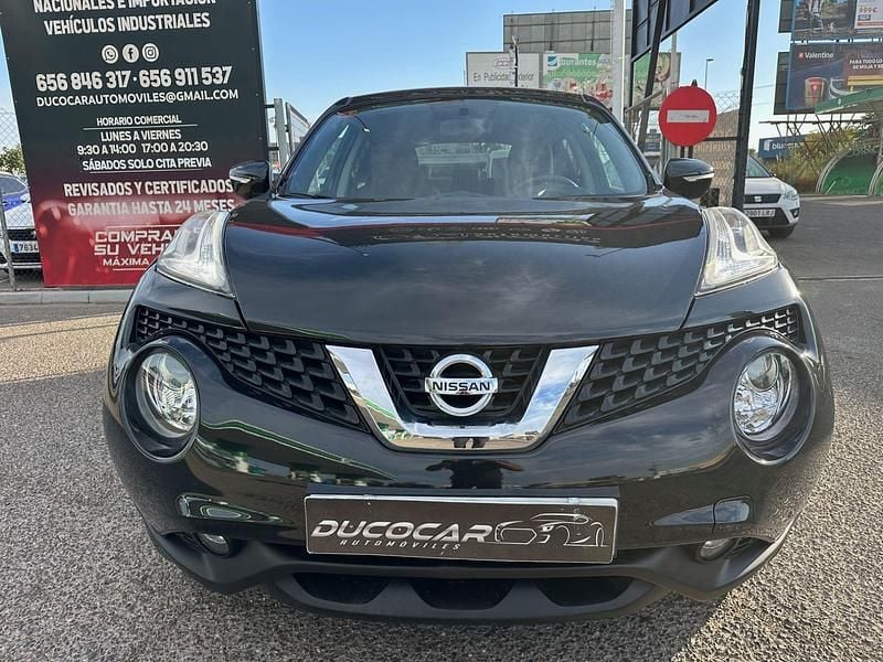 Negro Usado 2017 Nissan Juke Acenta SUV | 11.500 € (Precio justo) - Imagen 1/4