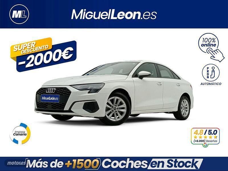 Blanco Usado 2021 Audi A3 Performance Berlina | 21.985 € (Precio justo) - Imagen 1/3